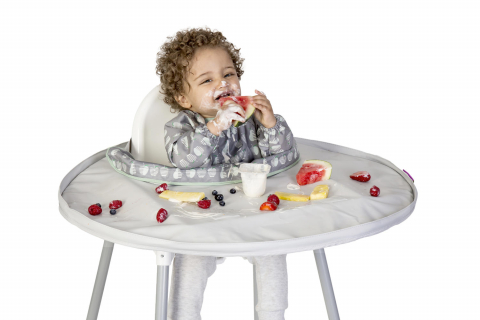 Kit hranire - Baveta si tava (Fructe Vesele) [4]