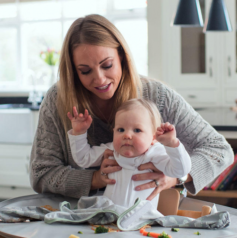 Kit hranire - Baveta si tava (Fructe Vesele) [10]