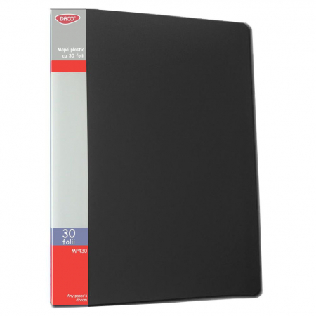 BIROTICĂ - MAPA PLASTIC 30 FOLII DACO MP430N