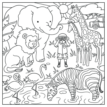 Desen si pictura - Marea carte de colorat