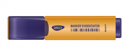 Markere - MARKER EVIDENTIATOR DACO PORTOCALIU MK401P