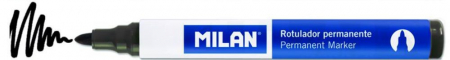 INSTRUMENTE DE SCRIS - MARKER PERMANENT MILAN VARF ROTUND NEGRU 16429122