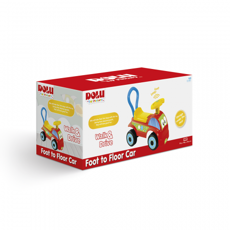 Masina fara pedale Foot to Floor - Rosu [2]