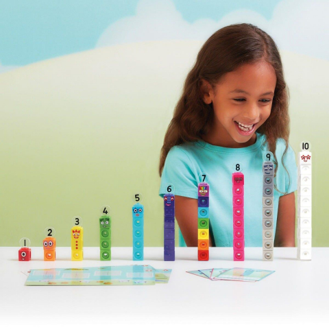 MathLink®Cubes Numberblocks in engleza Set de activitati de la 1 - 10 [4]