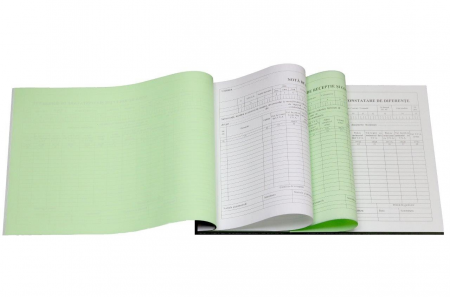 PAPETĂRIE - NOTA DE RECEPTIE AUTOCOPIATIVA CU TVA 11 COLOANE L03677