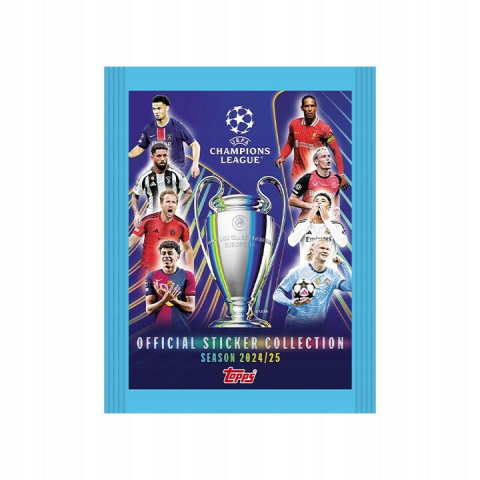 Jocuri de masa - Pachet abtibilduri - Topps 2025 UEFA Champions League