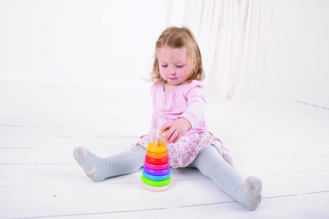 Piramida din lemn - Curcubeul [8]