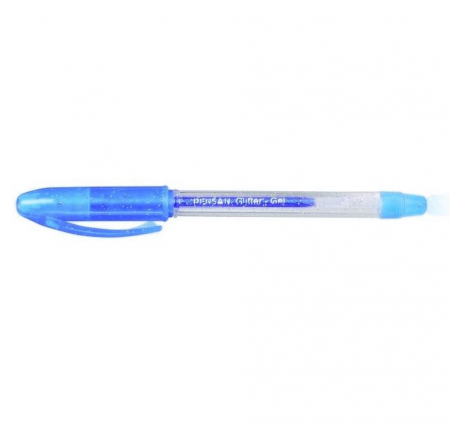 INSTRUMENTE DE SCRIS - PIX PENSAN GEL GLITTER ALBASTRU 2280A
