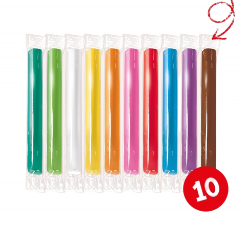 Plastilina non-toxica - 10 culori [2]