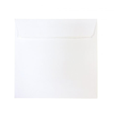 PAPETĂRIE - PLIC 16X16 CM PATRAT COLOR SILICONIC DACO PC1616W