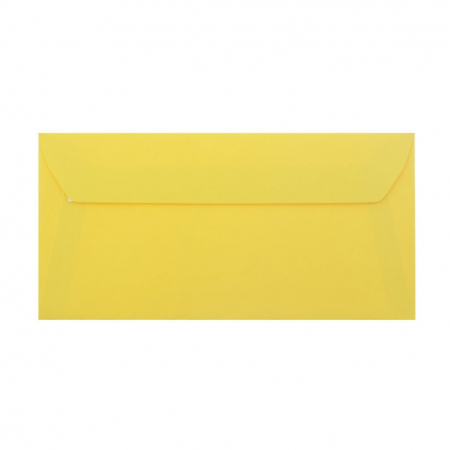 PAPETĂRIE - PLIC DL COLOR SILICONIC DACO PC12G GALBEN