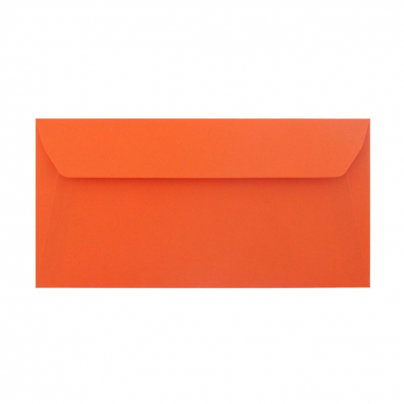 PAPETĂRIE - PLIC DL COLOR SILICONIC DACO PC12P PORTOCALIU