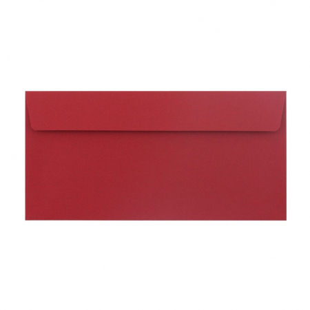 PAPETĂRIE - PLIC DL COLOR SILICONIC DACO PC12R ROSU CHRISTMAS