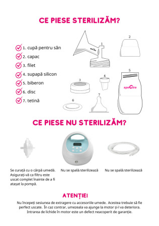 Pompa de san electrica dubla S1 Plus [11]