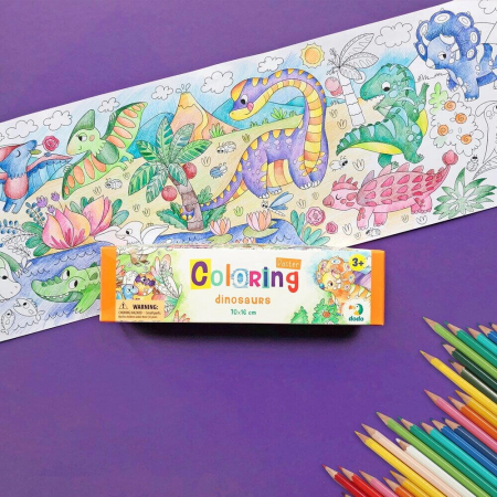 Poster de colorat - Dinozauri [4]