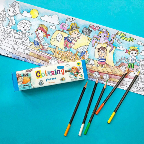 Poster de colorat - Pirati [4]