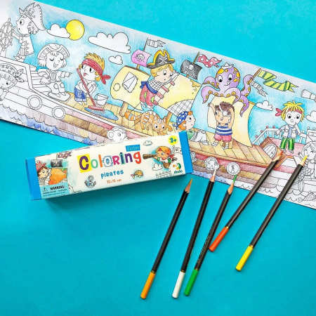 Poster de colorat - Pirati [4]