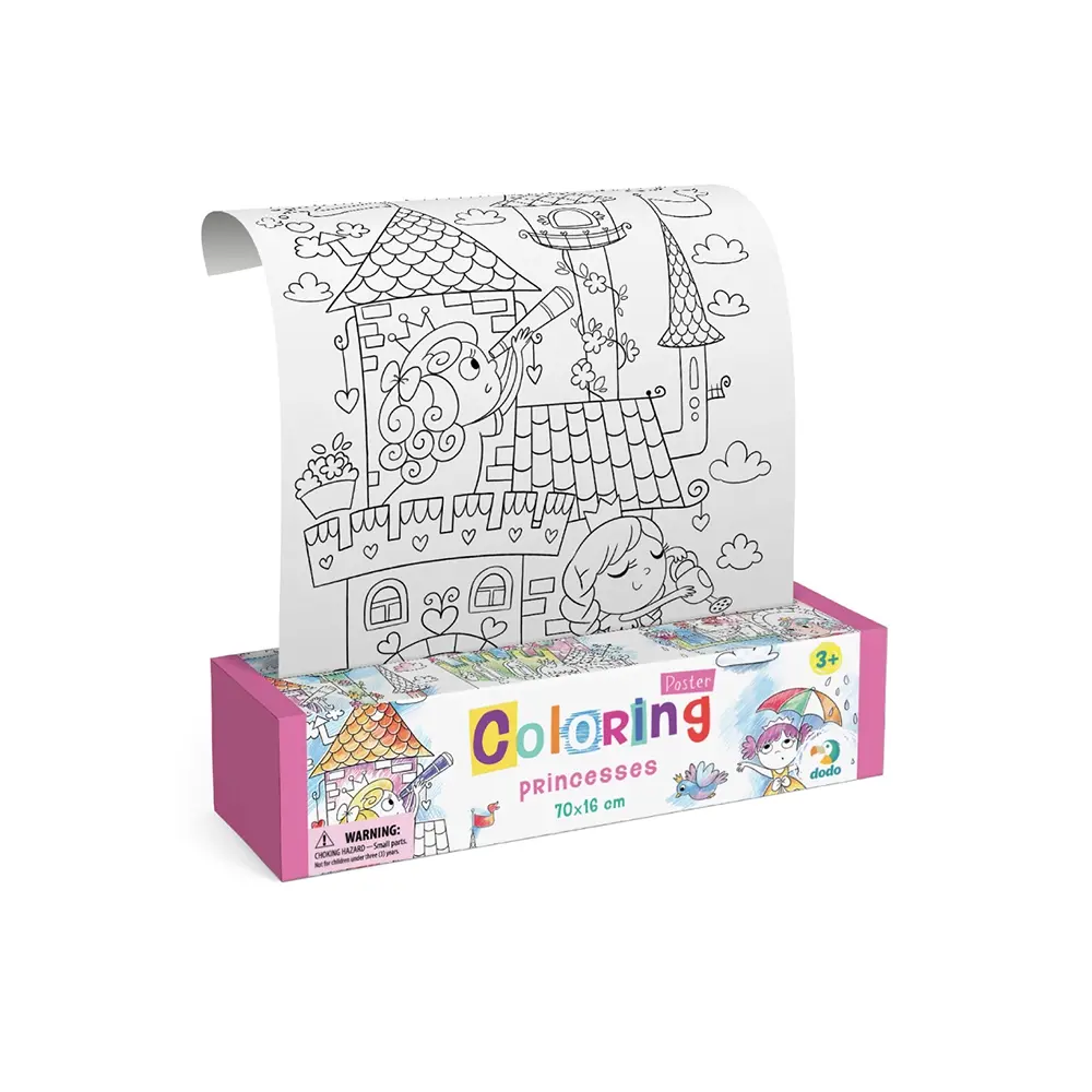 Poster de colorat - Printese [1]