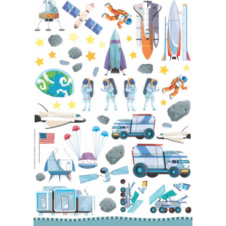 Primul set de arta & lucru manual - Spatiu cosmic [7]