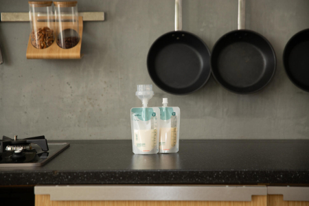 Pungi colectare lapte cu conectare directa (10 pungi, conector inclus) [5]