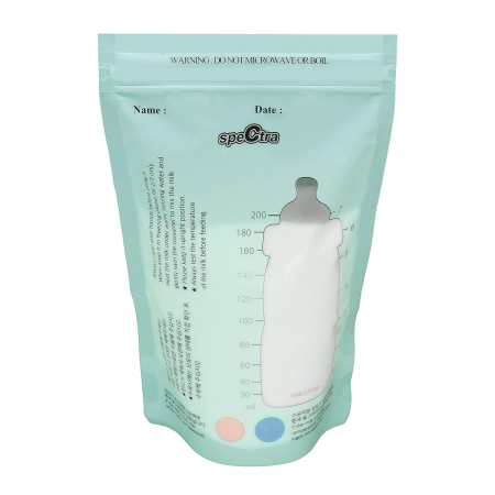 Pungi stocare lapte matern cu fermoar (30 buc.) [3]