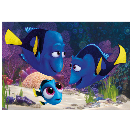 Puzzle-uri clasice - Puzzle 2 in 1 - Gasirea lui Dory (2 x 77 piese)
