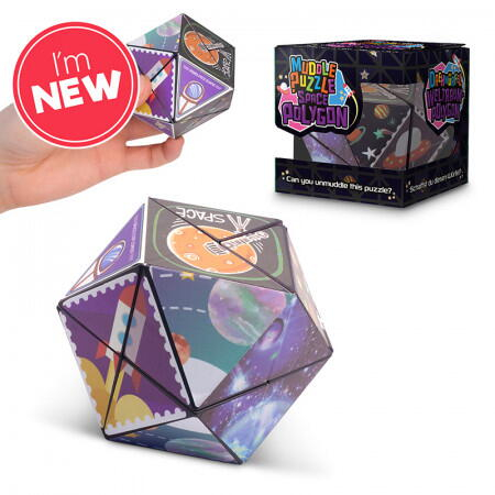Puzzle 3D poligon - Spatiul [1]