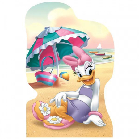 Puzzle 4 in 1 - Minnie si Daisy in vacanta (4 x 54 piese) [3]