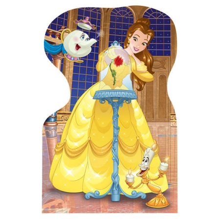 Puzzle 4 in 1 - Printesele si prieteni (4 x 54 piese) [1]