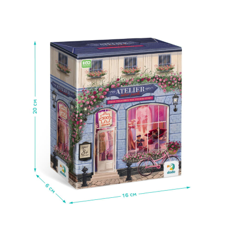 Puzzle - Atelierul de moda (300 piese) [3]