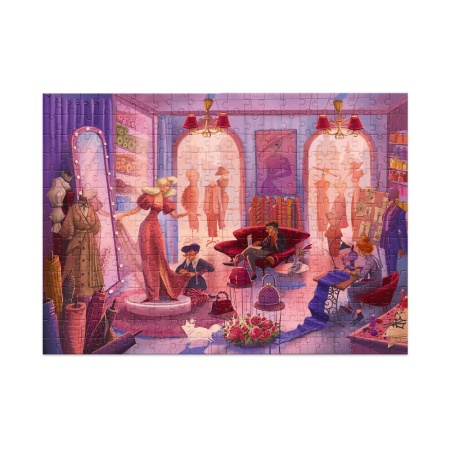 Puzzle - Atelierul de moda (300 piese) [2]