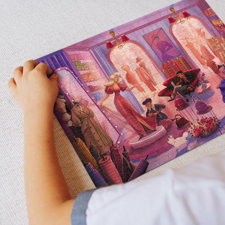 Puzzle - Atelierul de moda (300 piese) [5]