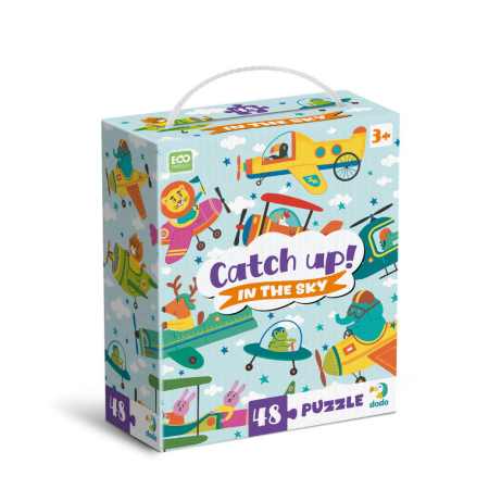 Puzzle-uri clasice - Puzzle - Aventuri in zbor (48 piese)