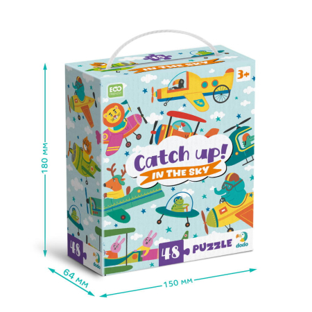 Puzzle - Aventuri in zbor (48 piese) [3]