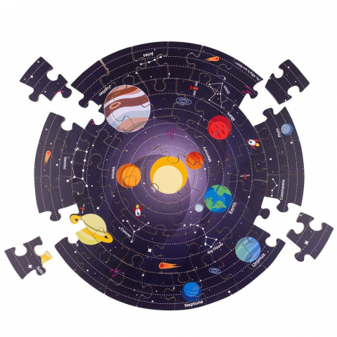 Puzzle de podea 360° - Sistemul solar [1]