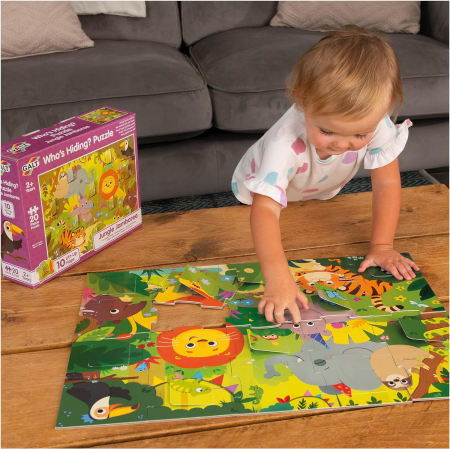 Puzzle deschide ferestrele - Jungla ( 20 piese) [3]