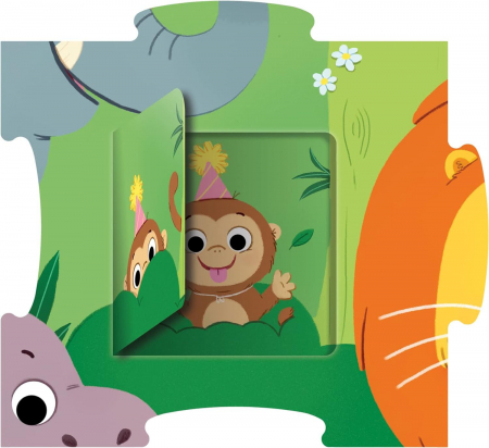 Puzzle deschide ferestrele - Jungla ( 20 piese) [2]