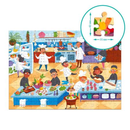 Puzzle meserii - Bucatar (150 piese) [5]