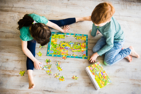 Puzzle - Orasul (80 piese) [4]