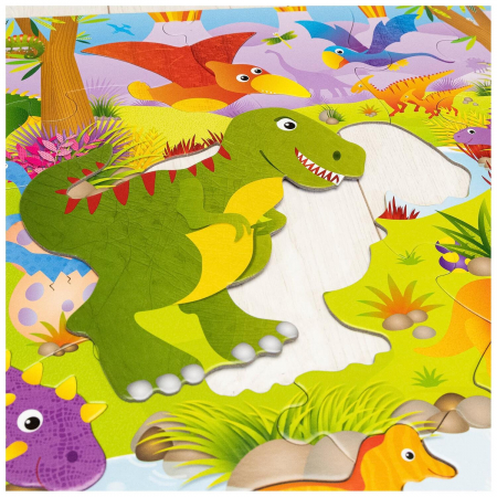 Puzzle Podea: Dinozauri (30 piese) [5]