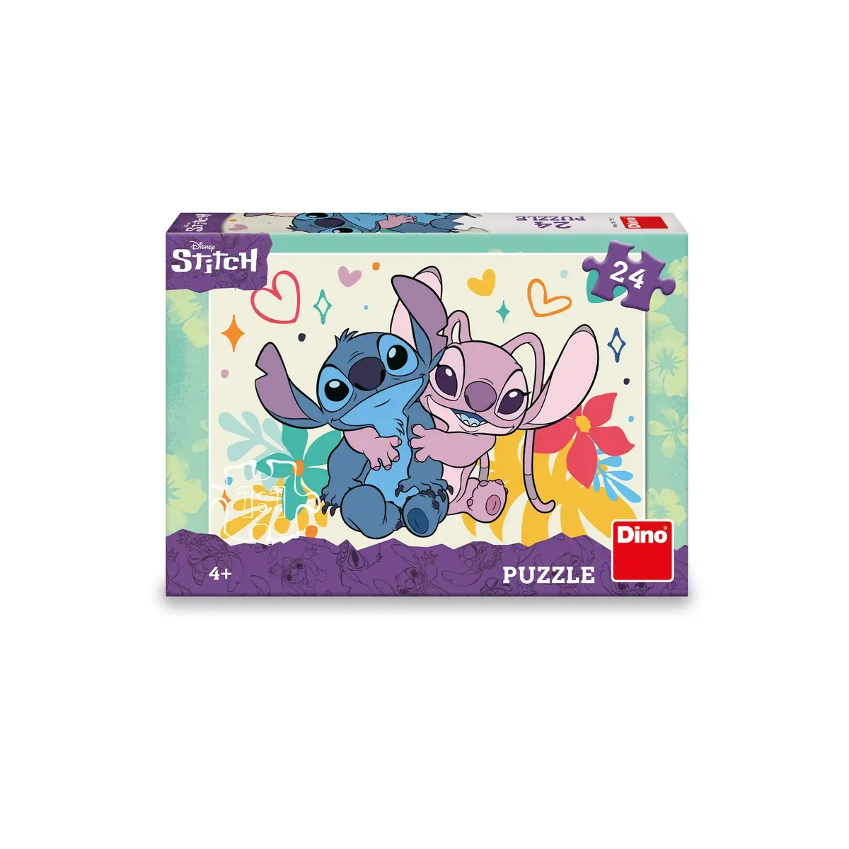 Puzzle - Stitch si Angel (24 piese) [1]