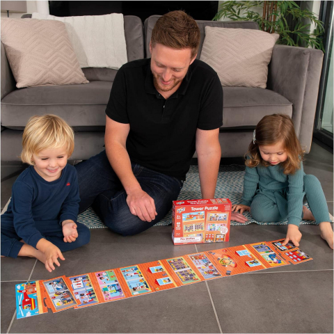 Puzzle vertical - Statia de pompieri (12 piese) [2]