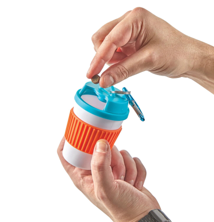 Recipient portabil pentru hrana caini - Cana de cafea [1]