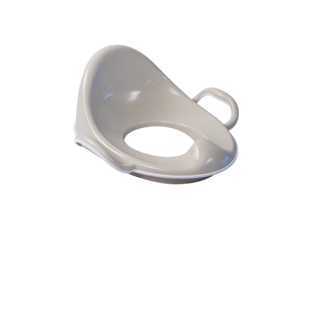 Articole baie bebelusi - Reductor toaleta anitderapant cu spatar - Bej