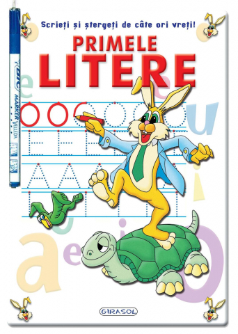 Scolari si pre-scolari - Scrieti si stergeti de cate ori vreti! Primele litere