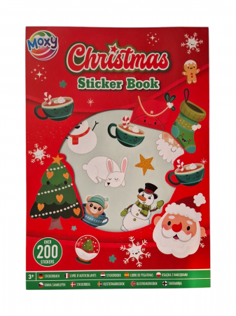 CĂRȚI PENTRU COPII - Set 200 abtibilduri - Magia Craciunului