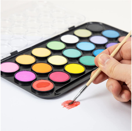 Set 21 acuarele cu pensula [2]