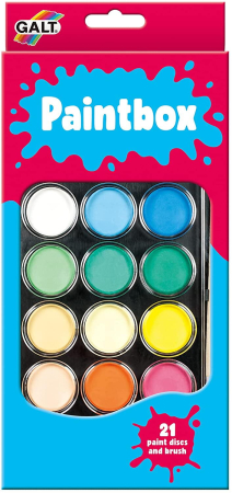 Desen si pictura - Set 21 acuarele cu pensula