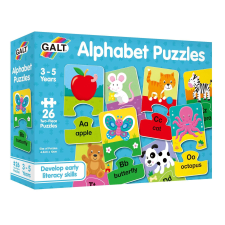 Set 26 de puzzle-uri Alfabet (2 piese) [2]