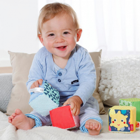 Set 4 cuburi - Prietenii culorilor [1]